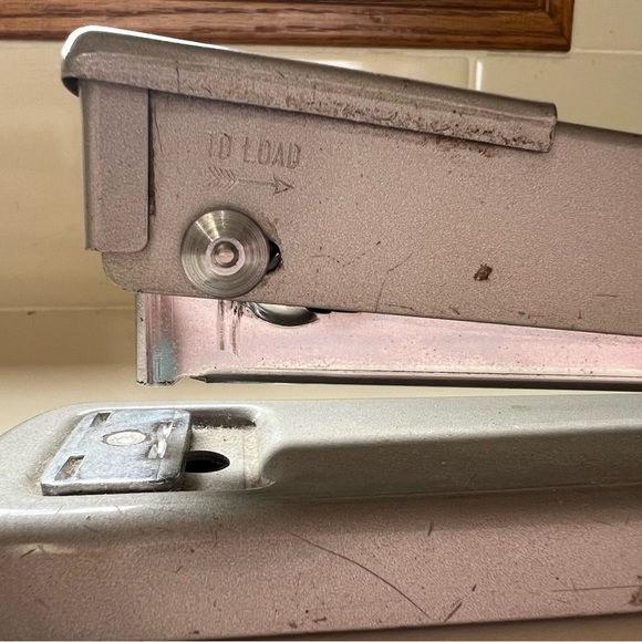 Bates 56 Vintage Metal Stapler‎ Retro Mid Century - Picture 9 of 12